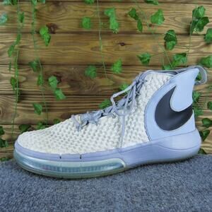 Nike Men's Alphadunk TB Sneaker Gray‎ Size 17 Medium Gently Used 2025